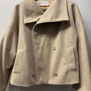 NA-KD Women's Tan Blazer